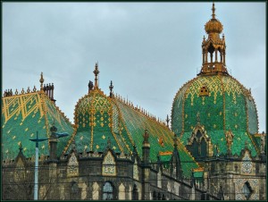 Museum of Applied arts with its Zsolnay majolica tiles 